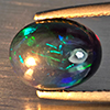 Natural Multi Color Play Of Colour Opal Gemstones 1.61 Ct. Oval Cabochon Shape 10.3 x 8 Mm. Natural Multi Color Play Of Colour Opal Gemstones 1.61 Ct. Oval Cabochon Shape 10.3 x 8 Mm.