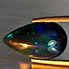 Natural Multi Color Play Of Colour Opal Gemstones 2.73 Ct. Pear Cabochon Shape 16 x 9.5 Mm. Natural Multi Color Play Of Colour Opal Gemstones 2.73 Ct. Pear Cabochon Shape 16 x 9.5 Mm.