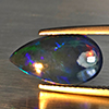 Natural Multi Color Play Of Colour Opal Gemstones 2.05 Ct. Pear Cabochon Shape 15.7 x 9 Mm. Natural Multi Color Play Of Colour Opal Gemstones 2.05 Ct. Pear Cabochon Shape 15.7 x 9 Mm.