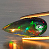 Natural Multi Color Play Of Colour Opal Gemstones 2.61 Ct. Pear Cabochon Shape 18 x 7.6 Mm. Natural Multi Color Play Of Colour Opal Gemstones 2.61 Ct. Pear Cabochon Shape 18 x 7.6 Mm.