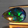 Natural Multi Color Play Of Colour Opal Gemstones 1.86 Ct. Pear Cabochon Shape 14.2 x 8.7 Mm. Natural Multi Color Play Of Colour Opal Gemstones 1.86 Ct. Pear Cabochon Shape 14.2 x 8.7 Mm.