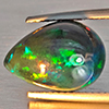 Natural Multi Color Play Of Colour Opal Gemstones 3.25 Ct. Pear Cabochon Shape 14.3 x 10 Mm. Natural Multi Color Play Of Colour Opal Gemstones 3.25 Ct. Pear Cabochon Shape 14.3 x 10 Mm.