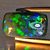 Natural Multi Color Play Of Colour Opal Gemstones 2.70 Ct. Cushion Cabochon Shape 14 x 8.2 Mm. Natural Multi Color Play Of Colour Opal Gemstones 2.70 Ct. Cushion Cabochon Shape 14 x 8.2 Mm.