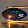 Natural Multi Color Play Of Colour Opal Gemstones 4.40 Ct. Marquise Cabochon Shape 19.2 x 9.4 Mm. Natural Multi Color Play Of Colour Opal Gemstones 4.40 Ct. Marquise Cabochon Shape 19.2 x 9.4 Mm.