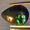 Natural Multi Color Play Of Colour Opal Gemstones 2.75 Ct. Pear Cabochon Shape 13.8 x 10.2 Mm. Natural Multi Color Play Of Colour Opal Gemstones 2.75 Ct. Pear Cabochon Shape 13.8 x 10.2 Mm.
