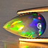 Natural Multi Color Play Of Colour Opal Gemstones 1.87 Ct. Pear Cabochon Shape 13 x 7.8 Mm. Natural Multi Color Play Of Colour Opal Gemstones 1.87 Ct. Pear Cabochon Shape 13 x 7.8 Mm.