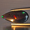 Natural Multi Color Play Of Colour Opal Gemstones 1.68 Ct. Pear Cabochon Shape 17.1 x 8.5 Mm. Natural Multi Color Play Of Colour Opal Gemstones 1.68 Ct. Pear Cabochon Shape 17.1 x 8.5 Mm.