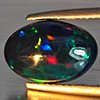Natural Multi Color Play Of Colour Opal Gemstones 1.98 Ct. Oval Cabochon Shape 12.2 x 8.4 Mm. Natural Multi Color Play Of Colour Opal Gemstones 1.98 Ct. Oval Cabochon Shape 12.2 x 8.4 Mm.