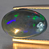 Natural Multi Color Play Of Colour Opal Gemstones 2.68 Ct. Oval Cabochon Shape 15 x 9.8 Mm. Natural Multi Color Play Of Colour Opal Gemstones 2.68 Ct. Oval Cabochon Shape 15 x 9.8 Mm.