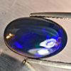 Natural Multi Color Play Of Colour Opal Gemstones 2.72 Ct. Oval Cabochon Shape 13.6 x 9 Mm. Natural Multi Color Play Of Colour Opal Gemstones 2.72 Ct. Oval Cabochon Shape 13.6 x 9 Mm.