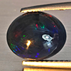 Natural Multi Color Play Of Colour Opal Gemstones 1.56 Ct. Oval Cabochon Shape 10.9 x 9 Mm. Natural Multi Color Play Of Colour Opal Gemstones 1.56 Ct. Oval Cabochon Shape 10.9 x 9 Mm.