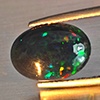 Natural Multi Color Play Of Colour Opal Gemstones 1.88 Ct. Oval Cabochon Shape 13.3 x 9.5 Mm. Natural Multi Color Play Of Colour Opal Gemstones 1.88 Ct. Oval Cabochon Shape 13.3 x 9.5 Mm.