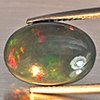 Natural Multi Color Play Of Color Rainbow Opal Gemstones 3.14 Ct. Oval Cabochon Shape 14 x 10 Mm. Natural Multi Color Play Of Color Rainbow Opal Gemstones 3.14 Ct. Oval Cabochon Shape 14 x 10 Mm.