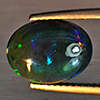 Natural Multi Color Play Of Color Rainbow Opal Gemstones 2.21 Ct. Oval Cabochon Shape12.3 x 9.4 Mm. Natural Multi Color Play Of Color Rainbow Opal Gemstones 2.21 Ct. Oval Cabochon Shape12.3 x 9.4 Mm.