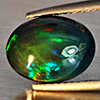 Natural Multi Color Play Of Color Rainbow Opal Gemstones 2.15 Ct. Oval Cabochon Shape 11.6 x 8.6 Mm. Natural Multi Color Play Of Color Rainbow Opal Gemstones 2.15 Ct. Oval Cabochon Shape 11.6 x 8.6 Mm.