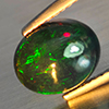 Natural Multi Color Play Of Color Rainbow Opal Gemstones 1.90 Ct. Oval Cabochon Shape 10.1 x 8.3 Mm. Natural Multi Color Play Of Color Rainbow Opal Gemstones 1.90 Ct. Oval Cabochon Shape 10.1 x 8.3 Mm.