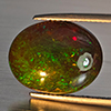 Natural Multi Color Play Of Color Rainbow Opal Gemstones 6.00 Ct. Oval Cabochon Shape16.9 x 13.4 Mm. Natural Multi Color Play Of Color Rainbow Opal Gemstones 6.00 Ct. Oval Cabochon Shape16.9 x 13.4 Mm.