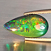 Natural Multi Color Play Of Color Rainbow Opal Gemstones 2.27 Ct. Pear Cabochon Shape 16.2 x 8.5 Mm. Natural Multi Color Play Of Color Rainbow Opal Gemstones 2.27 Ct. Pear Cabochon Shape 16.2 x 8.5 Mm.