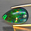 Natural Multi Color Play Of Color Rainbow Opal Gemstones 2.08 Ct. Pear Cabochon Shape 14.4 x 9 Mm. Natural Multi Color Play Of Color Rainbow Opal Gemstones 2.08 Ct. Pear Cabochon Shape 14.4 x 9 Mm.