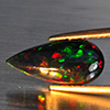 Natural Multi Color Play Of Color Rainbow Opal Gemstones 1.47 Ct. Pear Cabochon Shape 15.7 x 7.5 Mm. Natural Multi Color Play Of Color Rainbow Opal Gemstones 1.47 Ct. Pear Cabochon Shape 15.7 x 7.5 Mm.