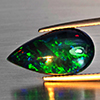 Natural Multi Color Play Of Color Rainbow Opal Gemstones 3.29 Ct. Pear Cabochon Shape 18.7 x 10 Mm. Natural Multi Color Play Of Color Rainbow Opal Gemstones 3.29 Ct. Pear Cabochon Shape 18.7 x 10 Mm.