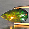 Natural Multi Color Play Of Color Rainbow Opal Gemstones 1.96 Ct. Pear Cabochon Shape 15.1 x 8.1 Mm. Natural Multi Color Play Of Color Rainbow Opal Gemstones 1.96 Ct. Pear Cabochon Shape 15.1 x 8.1 Mm.