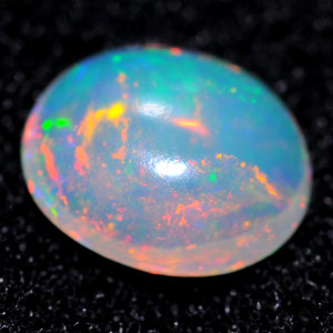 0.65 Ct. Oval Cabochon Natural Multi Color Opal Sudan