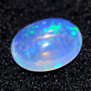 0.61 Ct. Oval Cabochon Natural Multi Color Opal Sudan