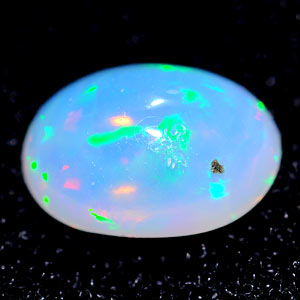 0.81 Ct. Oval Cabochon Natural Multi Color Opal Sudan