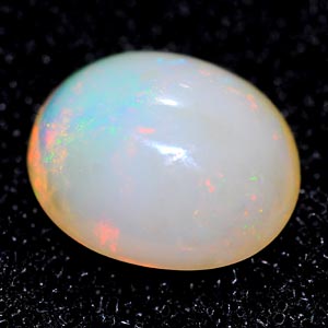 1.12 Ct. Oval Cabochon Natural Multi Color Opal Sudan