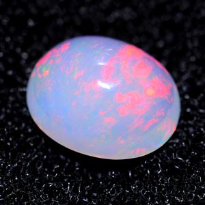 0.66 Ct. Oval Cabochon Natural Multi Color Opal Sudan