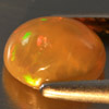 1.11 Ct. Good Oval Cabochon Natural Multi Color Opal Ethiopia