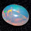 0.65 Ct. Oval Cabochon Natural Multi Color Opal Sudan