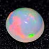 0.63 Ct. Oval Cabochon Natural Multi Color Opal Sudan