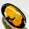 Amber 13.00 Ct. Woman Caring Oval Cabochon 31 x 17.8 Mm. Natural From Poland