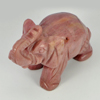 Multi-Color Jasper Elephant Carving 254.93 Ct. Natural Gemstone Unheated