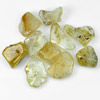 31.34 Ct. 10 Pcs. Natural Golden RUTILATED QUARTZ Drill