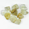 22.75 Ct. 10 Pcs. Natural Golden Rutilated Quartz Drill