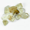 21.86 Ct.10 Pcs. Alluring Golden Rutilated Quartz Drill