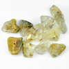24.96 Ct. 10 Pcs. Natural Gemstone Golden Rutilated Quartz Drilled Shape