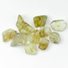 25.55 Ct. 10 Pcs. Natural Golden Rutilated Quartz With Drilled