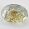 White Brown Moss Quartz 57.00 Ct. Oval Cabochon 27 x 20 Mm Natural Gem Unheated