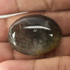Unheated 67.28 Ct. Oval Cabochon Natural White Black Rutilated Quartz