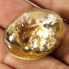 43.74 Ct. Oval Cabochon Natural White Gold Moss Quartz Unheated