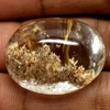 Unheated 41.85 Ct. Nice Color Natural White Gold Moss Quartz Oval Cabochon