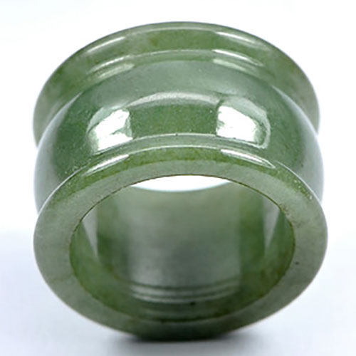 Green Jade 50.46 Ct. Ring Size 9.5 Natural Gemstone Unheated