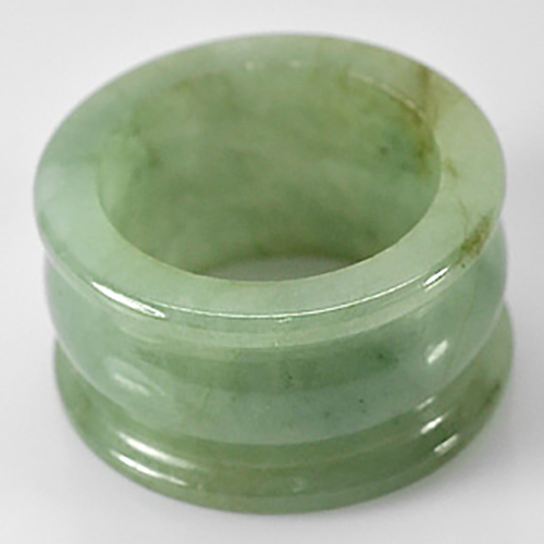 Green Jade 55.44 Ct. Ring Size 9.5 Natural Gemstone Unheated