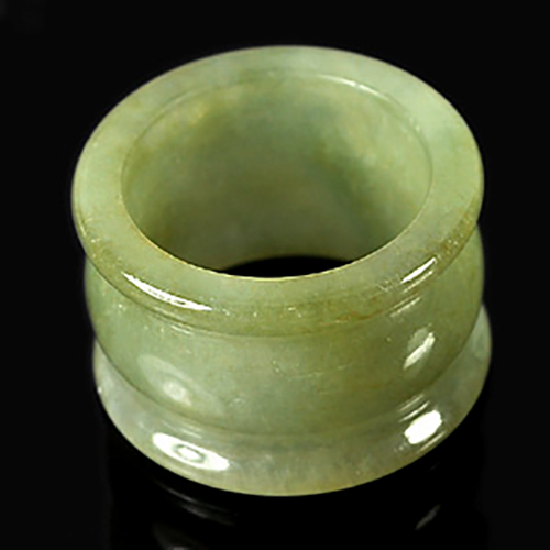 Green Jade 52.89 Ct. Ring Size 9.5 Natural Gemstone Unheated