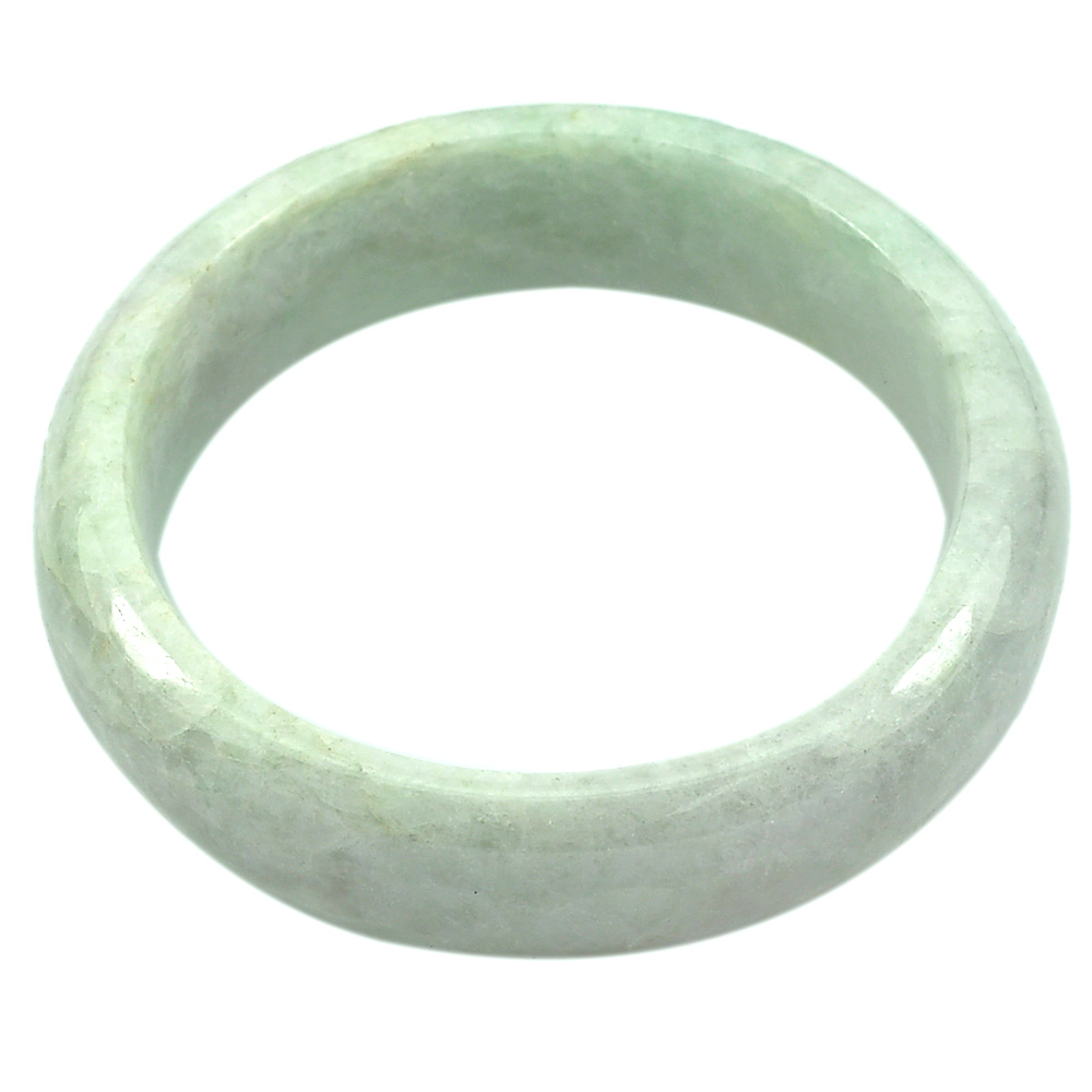 338.70 Ct. Natural Gemstone Multi-Color Jade Bangle Diameter 55 mm.Unheated
