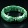 155.90 Ct. Magically Natural Green Jade Bangle Unheated